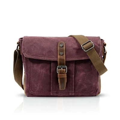 Afbeelding van FANDARE Nieuwe Schoudertas Laptop 7.9 Inch Envelop Bag Mannen Handel Reizen Multifunctionele Crossbody Ademend Canvas, Rood, L, Vrijetijdsrugzak