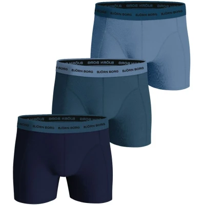 Afbeelding van Björn Borg Cotton Stretch boxers heren normale lengte (3 pack) multicolor Maat: L
