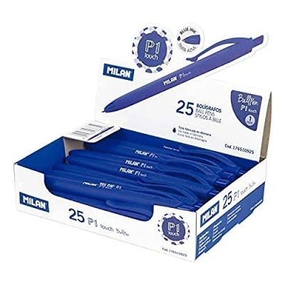Afbeelding van Pen Milan MLN176510925 Blauw 25 Stuks (25 Stuks)