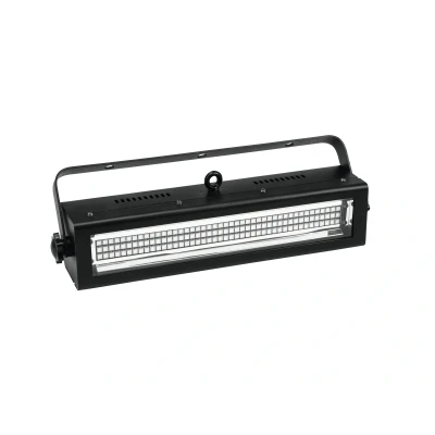Afbeelding van Eurolite LED Stroboscoop SMD PRO 132 RGB Strobe light + Blinder Waslicht DMX Standalone Op geluid via microfoon