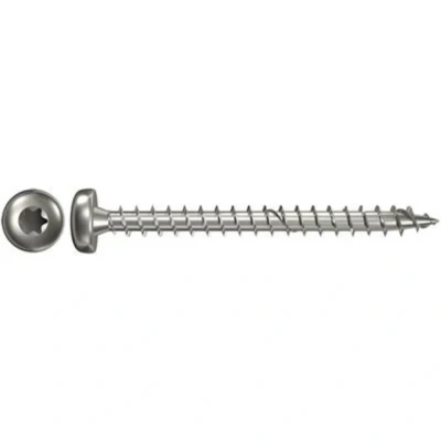Afbeelding van Fischer Spaanplaatschroef 6.0x40mm Bolkop A2 TX30 (50 Stuks)