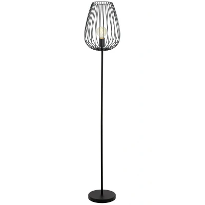 Afbeelding van Eglo Verlichting Vloerlamp Newtown 1L zwart