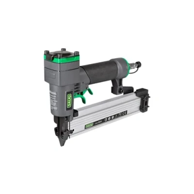 Afbeelding van SALKI CSK PB08 pneumatische nagelmachine, nagelmachine voor houtbewerking, compatibel met BRADS en PIN nagels van 0,8 mm (GA21) 15 tot 35 lengte.