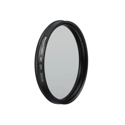 Afbeelding van Amazon Basics Cirkelvormige polarisatiefilter, 62 mm