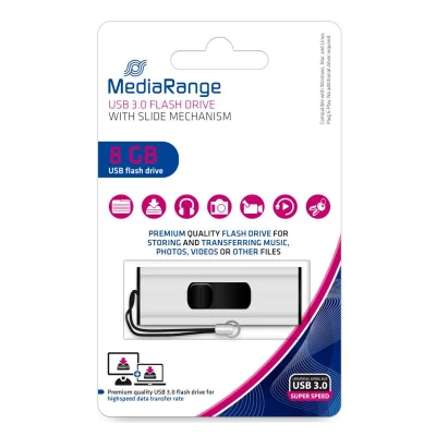 Afbeelding van MEDIARANGE USB Stick 3.0 8 GB