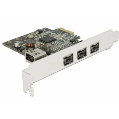 Afbeelding van Delock PCI Express Karte &gt; 3 x extern FireWire B + 1 intern