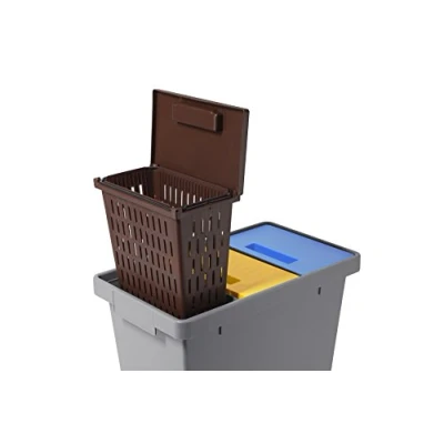 Afbeelding van Mattiussi Ecologia POLYMAX + UMIMAX, grijs geel, blauw en groen bruin, één maat