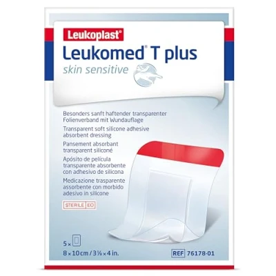 Afbeelding van Leukomed T Plus Skin Sensitive 8x10cm 5u