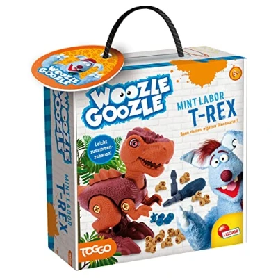 Afbeelding van Lisciani Woozle Goozle Mint Labor T Rex Bouw je eigen dinosaurus, 19,5 x 6,7 cm