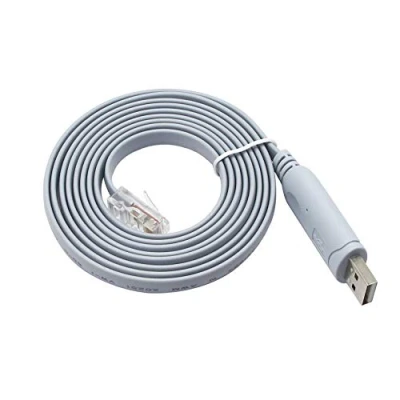 Afbeelding van QiCheng&amp;LYS QiCheng &amp; LYS USB consolekabel, mannetje naar RJ45 FTDI chipconsolekabel voor pc&#039;s, laptops, router en meer (USB 3m)