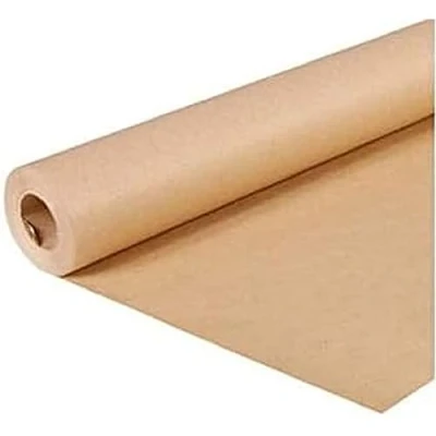 Afbeelding van Clairefontaine Ref 495071C Kraft Plain Paper Roll (Single Roll) 25 x 1m formaat, 60gsm papier, zuurvrij, pH neutraal Geschikt voor schilderen en tekenen Bruin