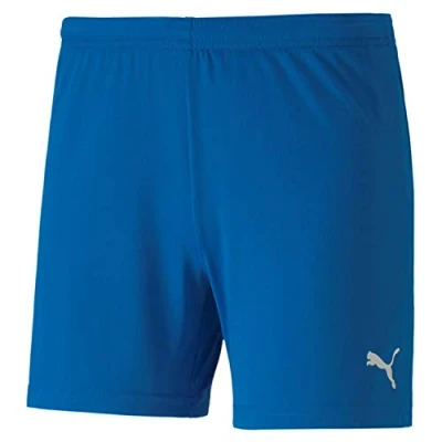 Afbeelding van Puma Teamgoal Korte broeken, Dames, Maat: Small, Electric blue lemonade