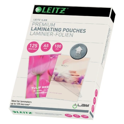 Afbeelding van Lamineerhoes Leitz iLAM A5 2x125micron 100stuks