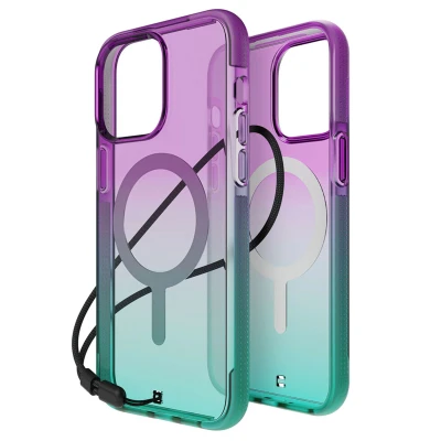 Afbeelding van Apple iPhone 15 Pro Max MagSafe Hoesje Kunststof BodyGuardz Backcover/Hardcase Blackberry Jam Telefoonhoesje Shockproof/Valbescherming