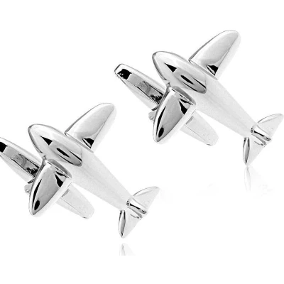 Afbeelding van Montebello Manchetknopen Plane 316L Staal 10 x mm