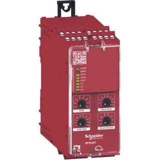 Afbeelding van Schneider Electric XPSUAT13A3AP Veiligheidsrelais Voedingsspanning (num): 24 V DC/AC 3x NO, 1x NC (b x h d) 45 100 120 mm LED weergave 1 stuk(s)