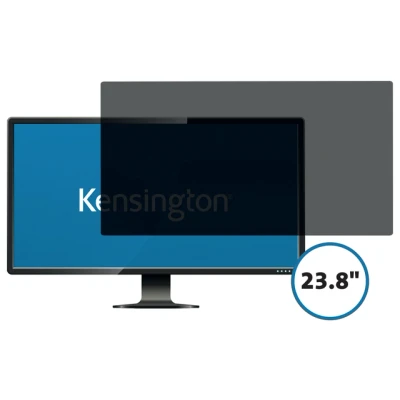 Afbeelding van Kensington 626486 Monitor privacy filter voor 23,8 inch, 16: 9, LG, ViewSonic, Samsung beperkte kijkhoek, GDPR conformiteit, blauw licht reductie door antireflecterende coating