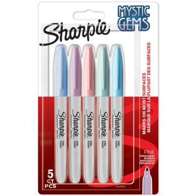 Afbeelding van Viltstift Sharpie Mystic Gems à 5 kleuren