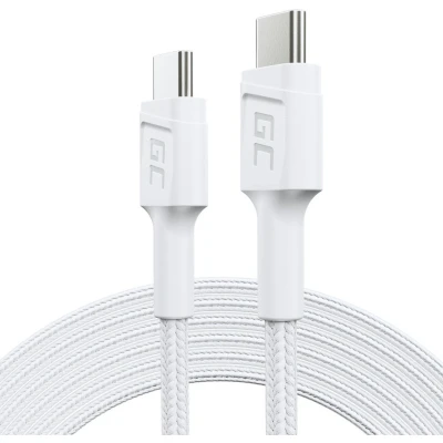 Afbeelding van Green Cell KABGC29W USB kabel 2 m 3.2 Gen 1 (3.1 1) C Wit