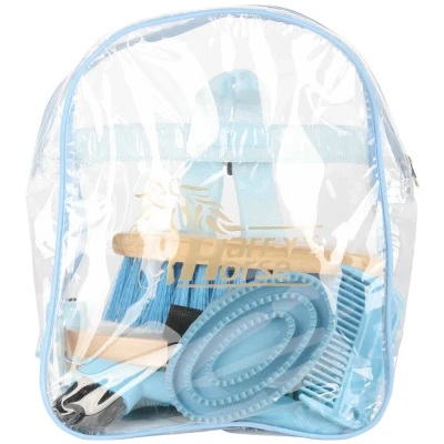 Afbeelding van Harry&#039;s Horse Backpack grooming kit One Size Lichtblauw