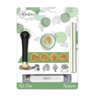 Afbeelding van Aladine Wax Kit Nature (71129)