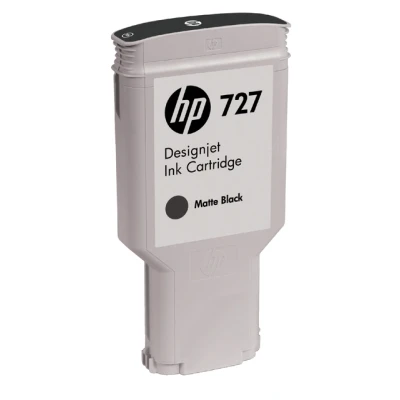 Afbeelding van HP 727 (C1Q12A) Inktcartridge Zwart