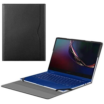 Afbeelding van Fintie Hoes voor 13,3 inch Samsung Galaxy Book3 360 NP730QFG/Galaxy Book2 Pro 13 NP930XED/Galaxy NP930QED/Galaxy NP730QED/Galaxy Chromebook XE930QCA, zwart