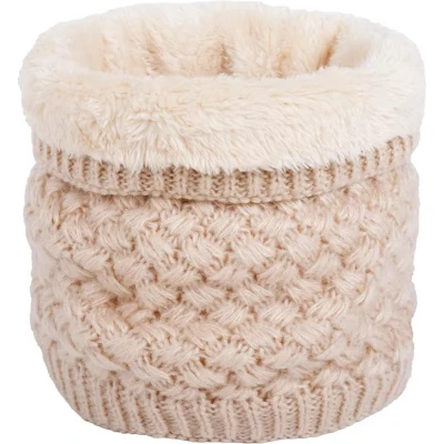 Afbeelding van Meisjes Colsjaal met Voering Beige Snood Vanaf 6 jaar