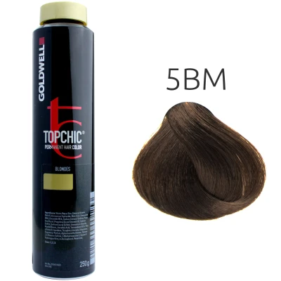 Afbeelding van Goldwell Topchic Depot Bus 5 BM Matt Couture Middelbruin 250 ml