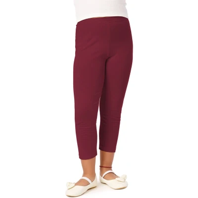 Afbeelding van Merry Style Meisjes 3/4 Legging van Viscose MS10 131 (Bordeaux, 152 cm)