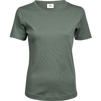 Afbeelding van Ladies Interlock T Shirt Leaf Green M Tee Jays