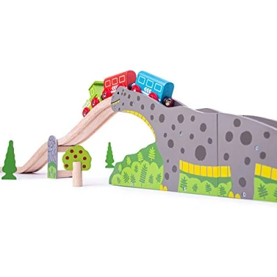 Afbeelding van Bigjigs Speelgoedtreinbaan voor kinderen, Maat: One Size, Multicoloured