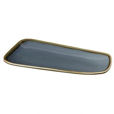 Afbeelding van Olympia Kiln grote schalen blauw 33,5cm (4 stuks)