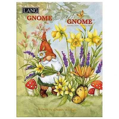 Afbeelding van LANG Gnome Sweet 2024 maandelijkse zakplanner (24991003191)