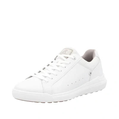 Afbeelding van Rieker Evolution Heren lage sneaker kleur wit leer textiel mix, wit, 41 EU