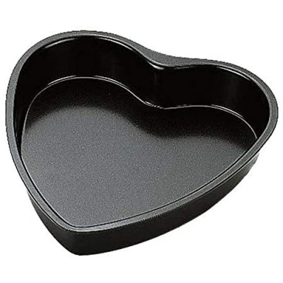 Afbeelding van Ibili 820724 Hart bakvorm, roestvrij staal, anti aanbaklaag, 24 cm