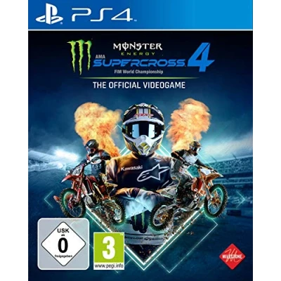 Afbeelding van Monster Energy Supercross The Official Videogame 4 (PlayStation PS4)