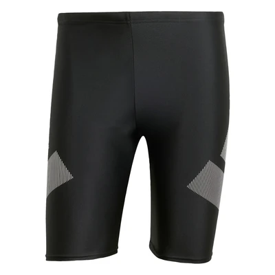 Afbeelding van adidas Performance Big Bars Lange Zwembroek Heren Zwart S/M