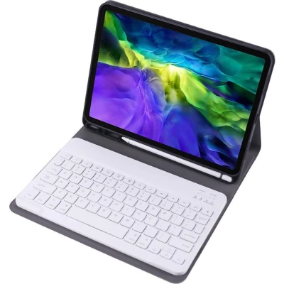 Afbeelding van Bluetooth Toetsenbord voor Apple iPad Pro 2021 (11 Inch) &amp; Hoes QWERTY Keyboard case Auto/Wake functie Rosé Goud