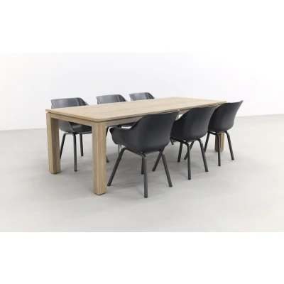 Afbeelding van Hartman Sophie Element Xerix/Rome grey 240 cm. tuinset 7 delig