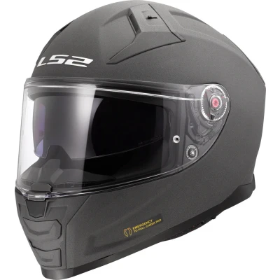 Afbeelding van LS2 FF811 Vector II Concrete Helm, grijs, afmeting 4XL 67 68 voor man