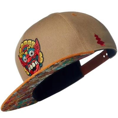 Afbeelding van Cadency® Snapback Cap Bali, Kaki, uniseks, in grootte verstelbaar, One size