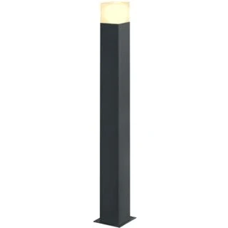Afbeelding van Slv grafit e27 90 pole vierkant staand armatuur antraciet 1006184