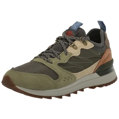 Afbeelding van Merrell Alpine 83 Recraft Outdoorschoenen olive/multicoloured, Heren, Maat: 44.5, Olive/multi coloured Leer en textiel
