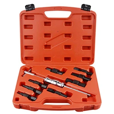 Afbeelding van DAYUAN Innerlijke Lager Trekker Set Remover Slide Hammer Interne Kit 8 32mm 9st Blind Gat