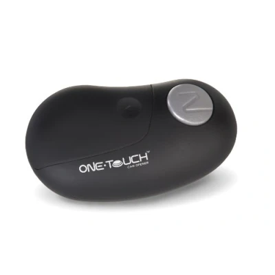 Afbeelding van Culinare Black Soft Touch One automatische blikopener Werkt op batterijen voor handsfree gebruik, ideaal artritische handen en ouderen