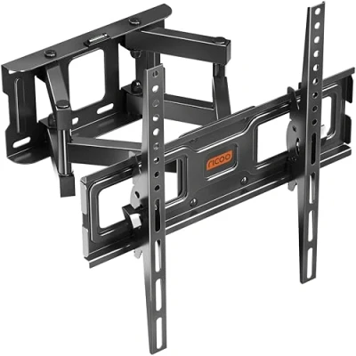Afbeelding van RICOO TV Muurbeugel Draaibaar Kantelbaar 32 55 Inch S6244 VESA 200x200 400x400 Houder belastbaar 60kg