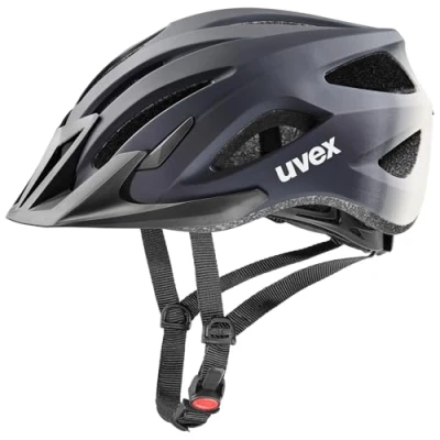 Afbeelding van uvex viva 3 lichte allround helm voor dames en heren individueel passysteem wasbare binnenbekleding deep space sand matt 52 57 cm