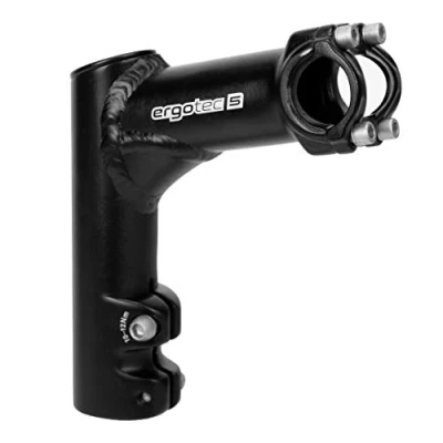 Afbeelding van Ergotec Stuurpen Voorbouw Vast 28,6/ 100/ 25,4 Mm Zwart