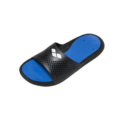 Afbeelding van Arena Bruno Badslippers, Heren, Maat: 42, black turq Textiel/ synthetisch